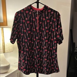 Tail Black and Pink Floral Men's Tee
